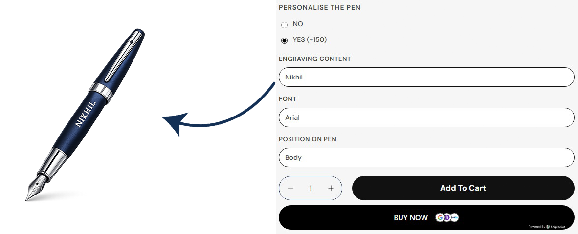 Personalised Pen