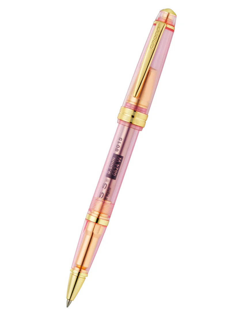 Cross AT0745-20 Bailey Light™ Translucent Pink Sapphire Resin Rollerball Pen