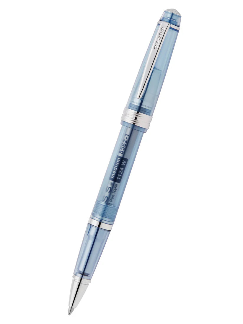 Cross AT0742-18 Bailey Light™ Translucent Navy-Blue Resin Ballpoint Pen