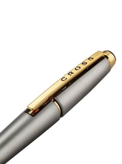 Cross AT0555-21 Edge™ Sonic Titanium Lacquer with Gold PVD Appointments Selectip® Rollerball Pen