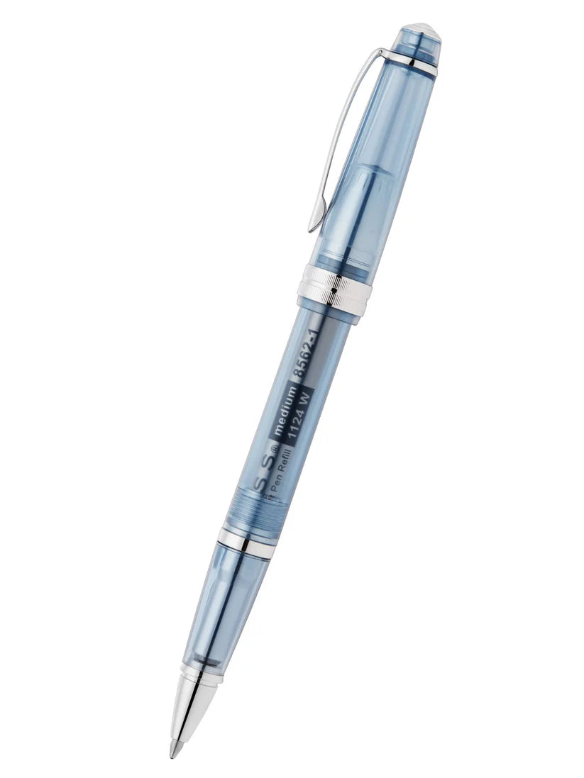 Cross AT0742-18 Bailey Light™ Translucent Navy-Blue Resin Ballpoint Pen