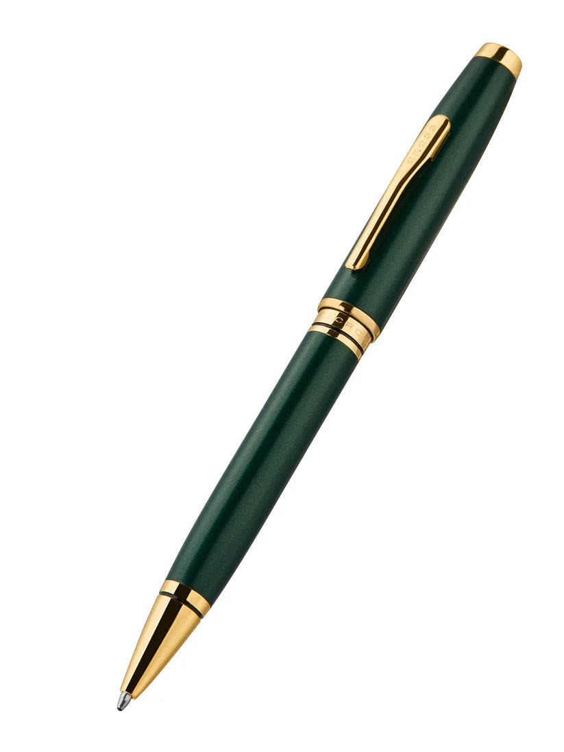 Cross AT0662-14 Coventry Satin Metallic Green Lacquer Ballpoint Pen