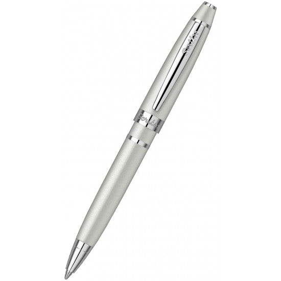 Scrikss |Mini Metropolis| Ballpoint Pen |Matte Grey-CT