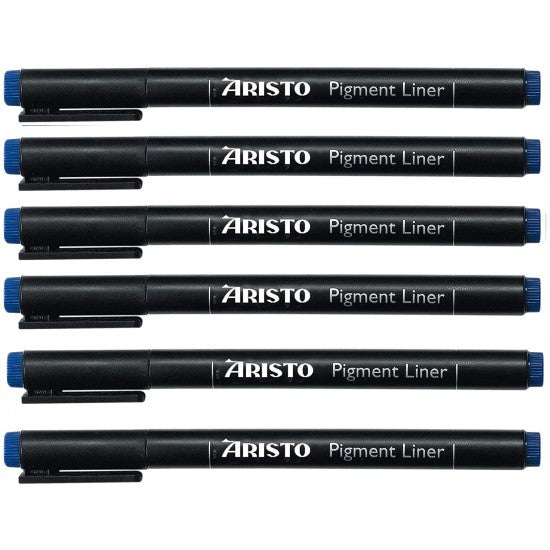 Aristo | Pigment Liner | 0.7mm | Set of 6 Pens