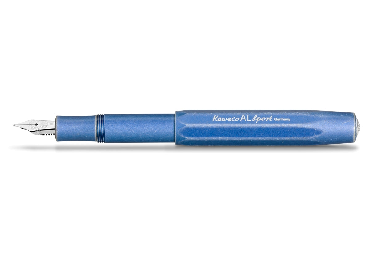Kaweco AL SPORT Stonewashed Fountain Pen Blue