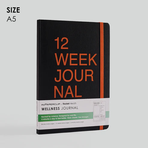 myPAPERCLIP 12 Week Wellness Journal - A5