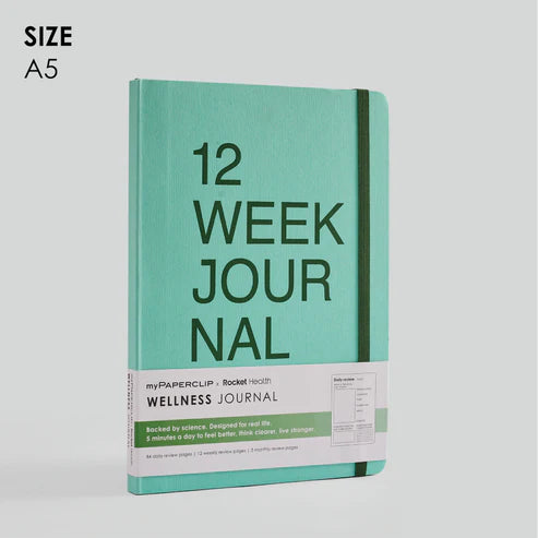 myPAPERCLIP 12 Week Wellness Journal - A5