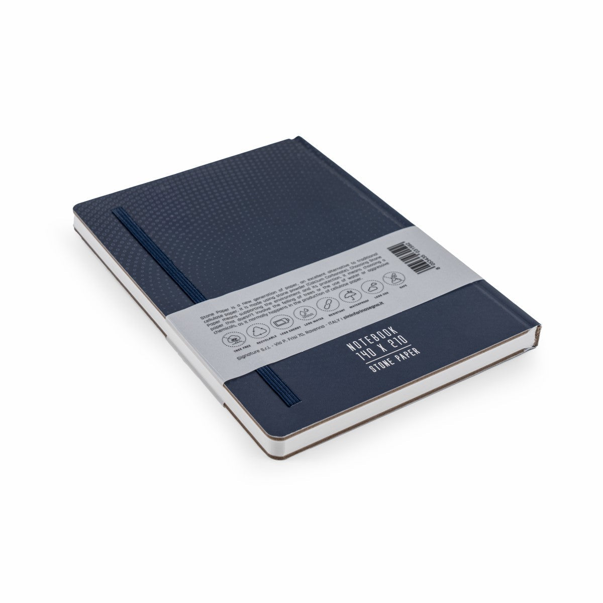Pininfarina | Notebook | Stone Paper | Hard Cover | Ruled | Blue