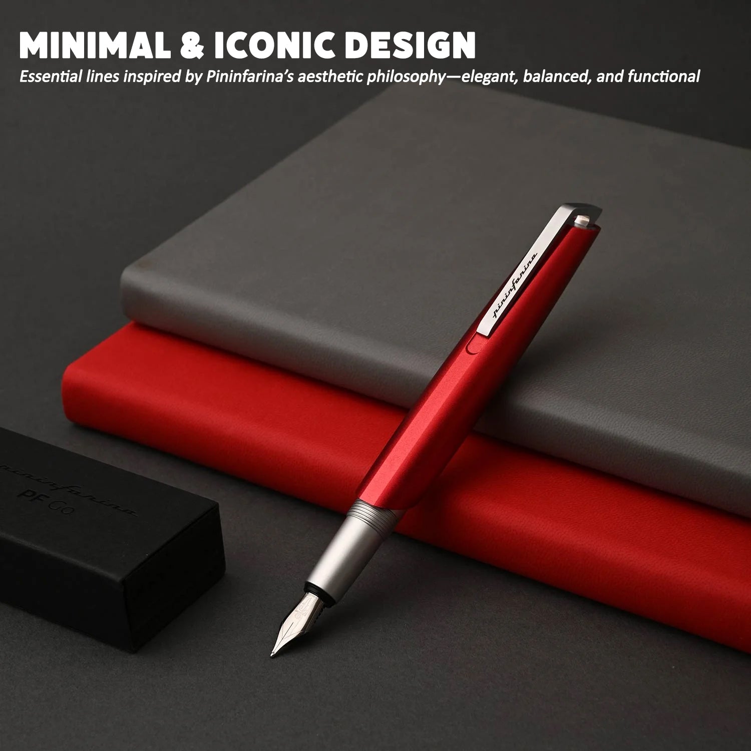 Pininfarina | Pf Go | Fountain pen | Red