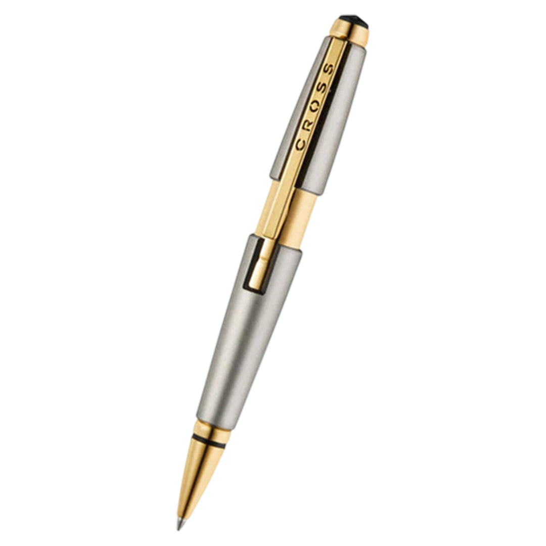 Cross AT0555-21 Edge™ Sonic Titanium Lacquer with Gold PVD Appointments Selectip® Rollerball Pen