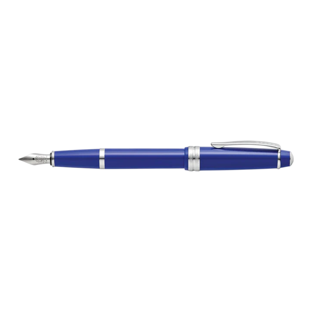 Cross AT0746-4MS Bailey Light™ Polished Blue Resin Medium Nib Fountain Pen