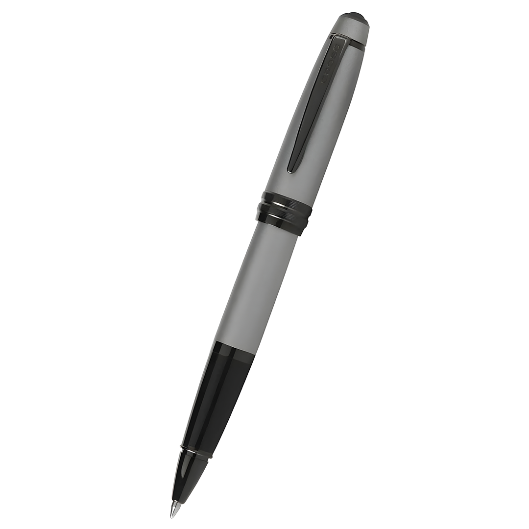 Cross AT0455-20 Bailey™ Matte Gray Lacquer Rollerball Pen