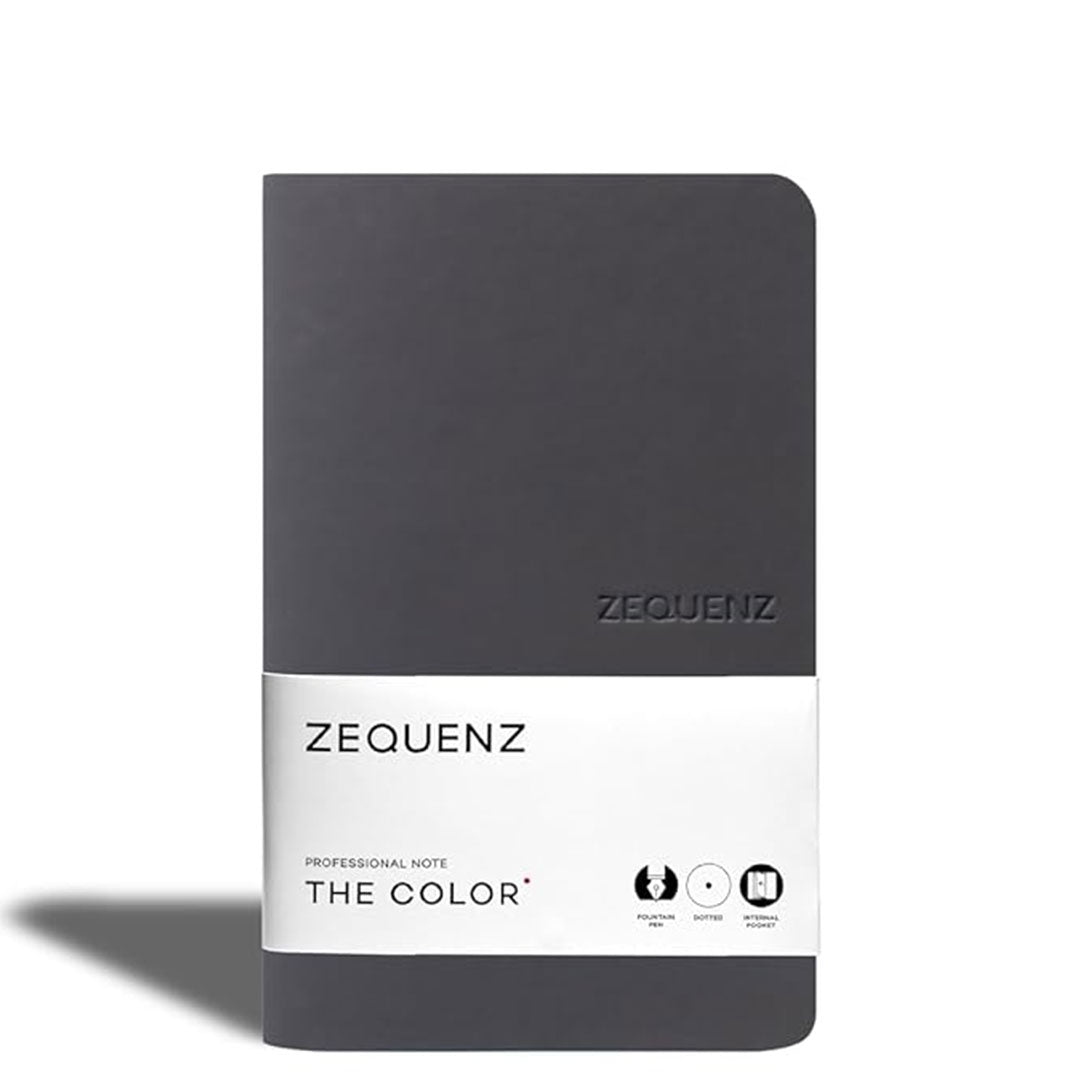 Zequenz The Color Notebook A6 Professional Note Surm Grey Checked