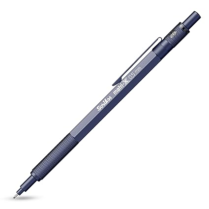 Scrikss | Matri-X | Mechanical Pencil | Dark Blue-0.5mm