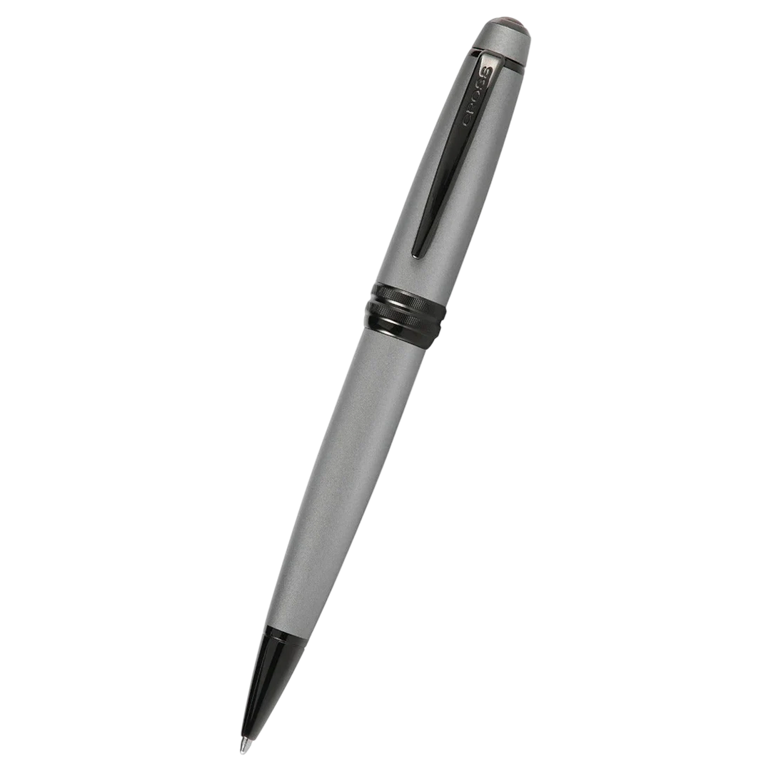 Cross AT0452-20 Bailey™ Matte Gray Lacquer Ballpoint Pen
