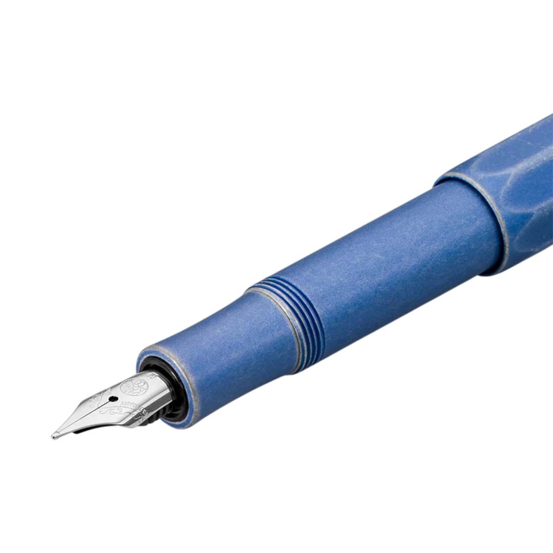 Kaweco AL SPORT Stonewashed Fountain Pen Blue