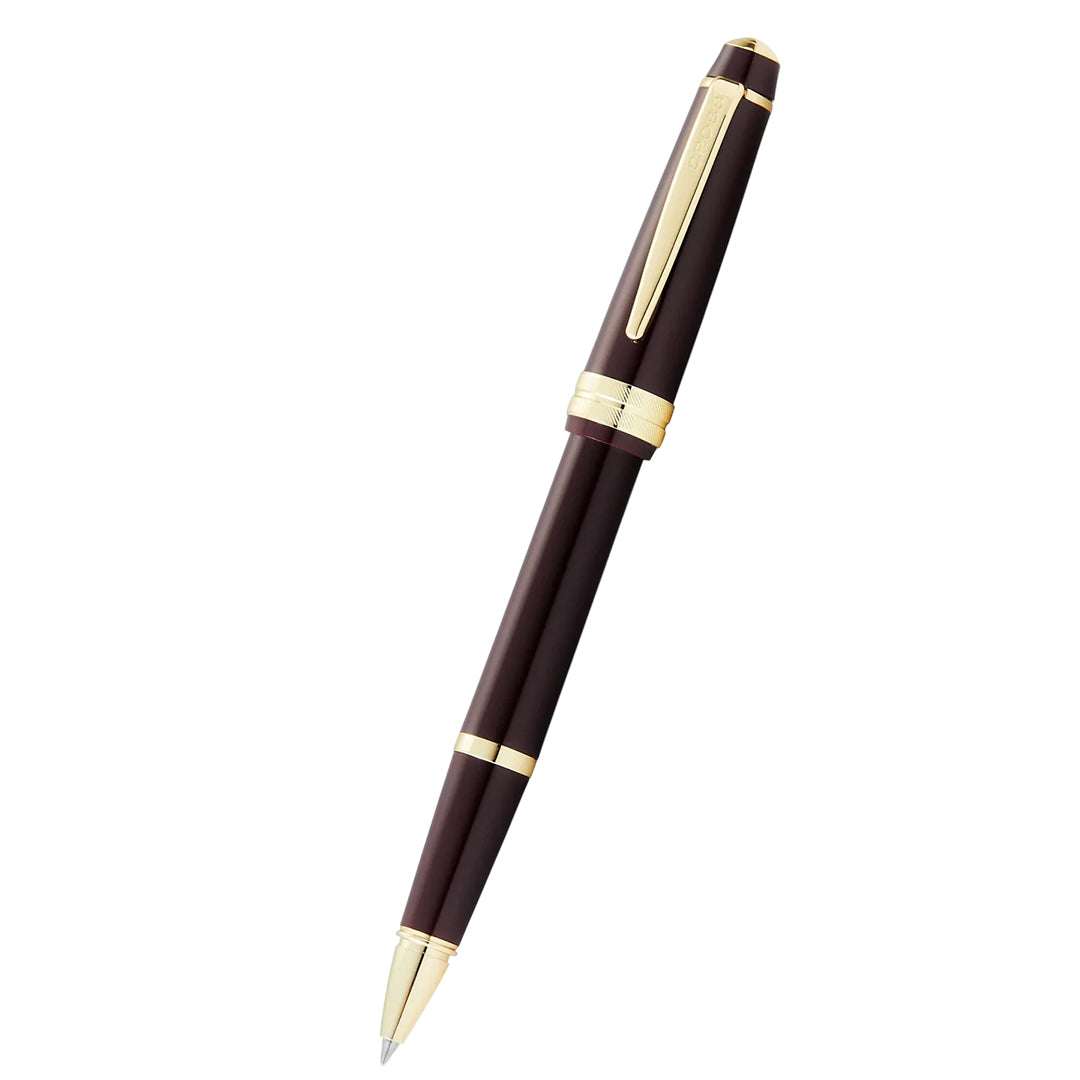 Cross AT0745-11 Bailey Light™ Polished Burgundy Resin and Gold Tone Rollerball Pen