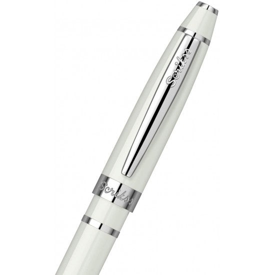 Scrikss |Mini Metropolis| Ballpoint Pen |Ivory-CT