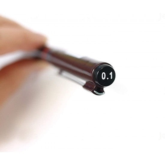 Rotring | Tikky | Graphic Fineliner | Black Pigmented Lightfast | Pack of 12pieces | 0.1mm