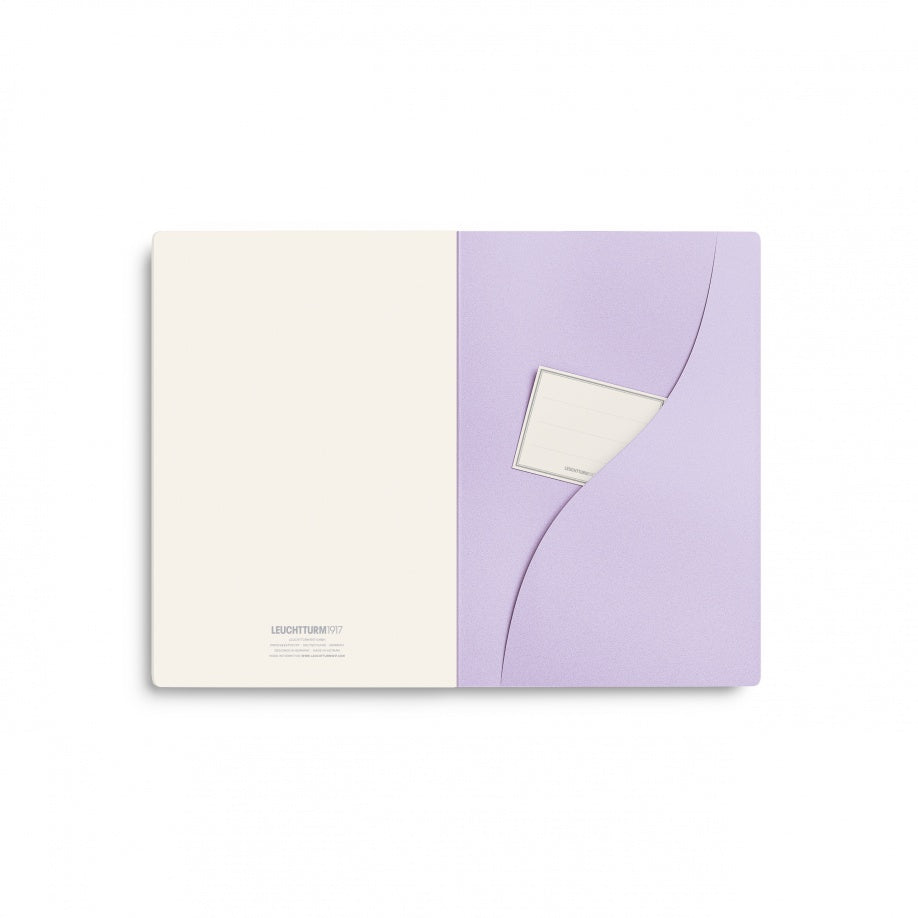LEUCHTTURM1917 Jottbook A5, Pack of 3, Plain, Lilac