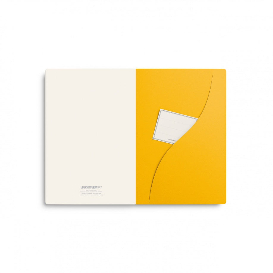 Leuchtturm1917 Jottbook A5 (80 Pages) 3-Piece Set Plain - Sunflower