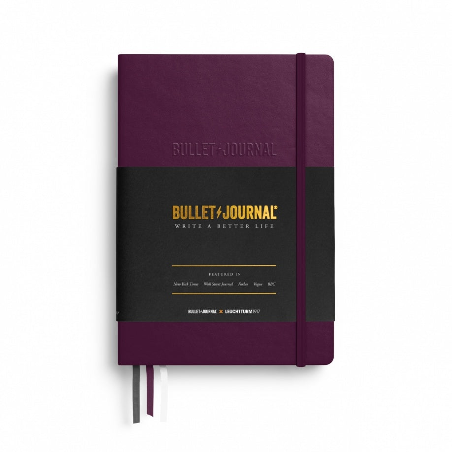 Leuchtturm1917 Bullet Journal Edition A5 (206 Pages) Dotted - Purple