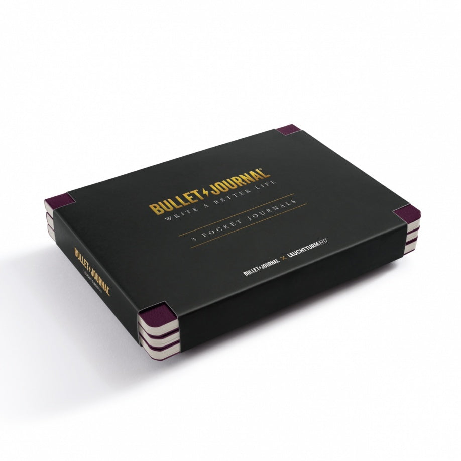 Bullet Journal 3 Pocket - purple