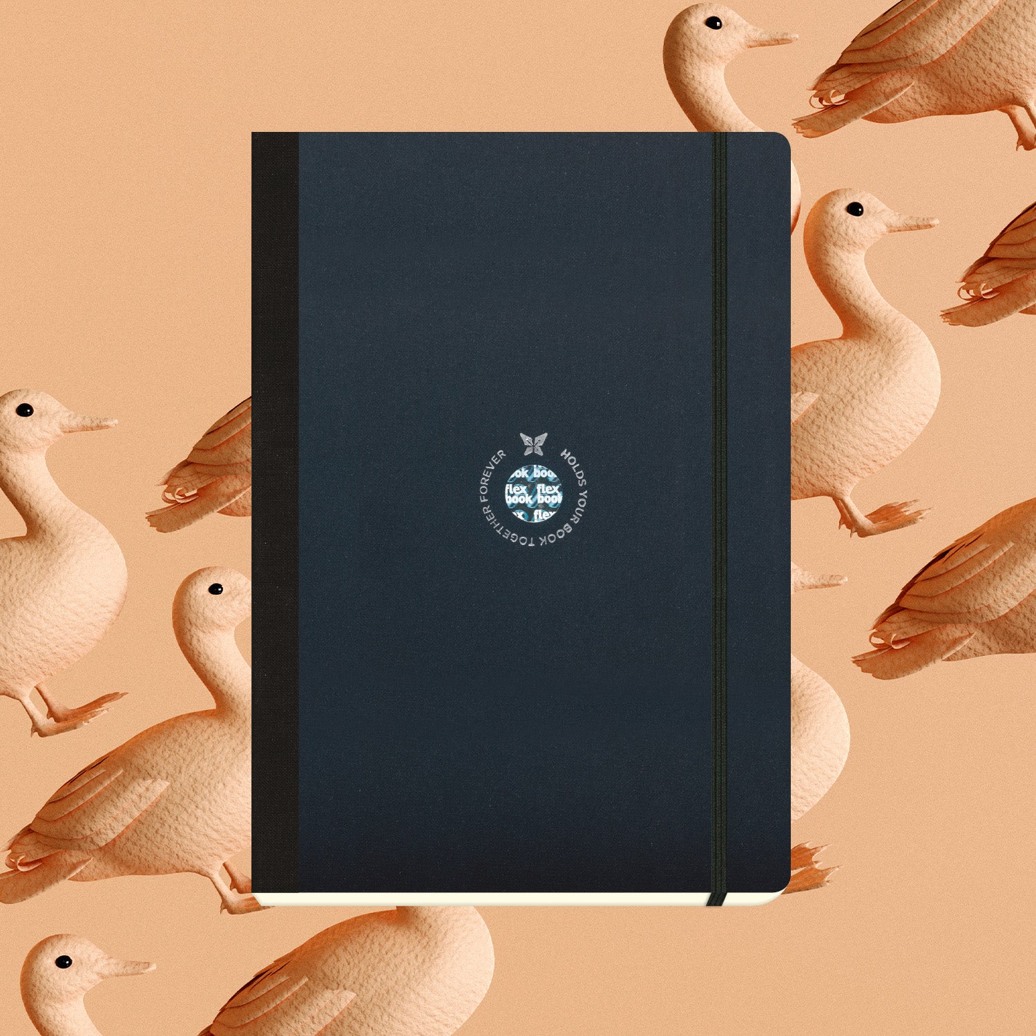 Flexbook | Ruled | Large B5 Size Notebook | Black | Flex Global