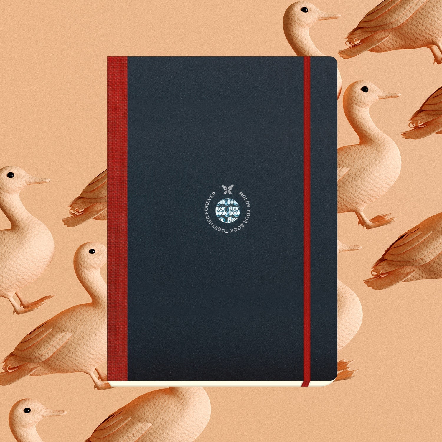 Flexbook | Ruled | Large B5 Size Notebook | Red | Flex Global