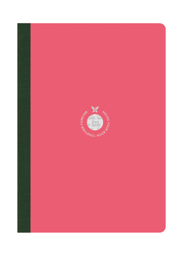 Flexbook | Ruled | Large B5 Size Notebook | Pink | Smartbook