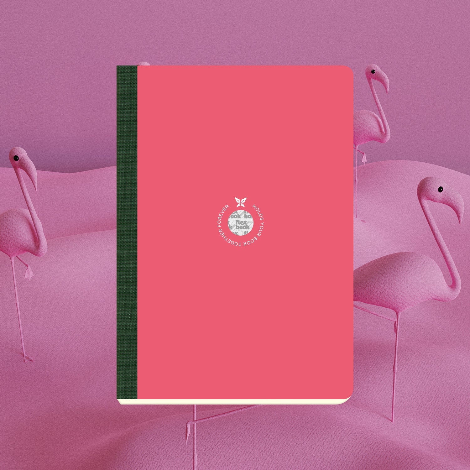 Flexbook | Ruled | Large B5 Size Notebook | Pink | Smartbook