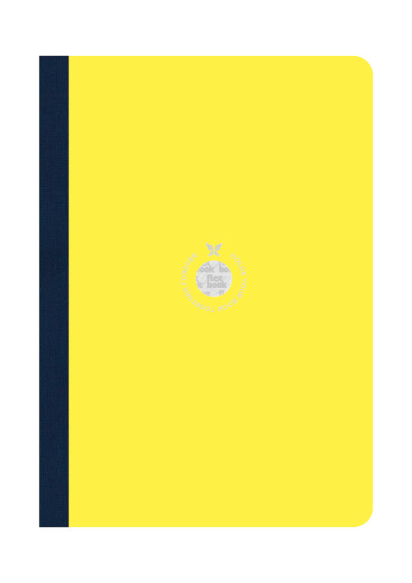 Flexbook | Ruled | Large B5 Size Notebook | Yellow | Smartbook