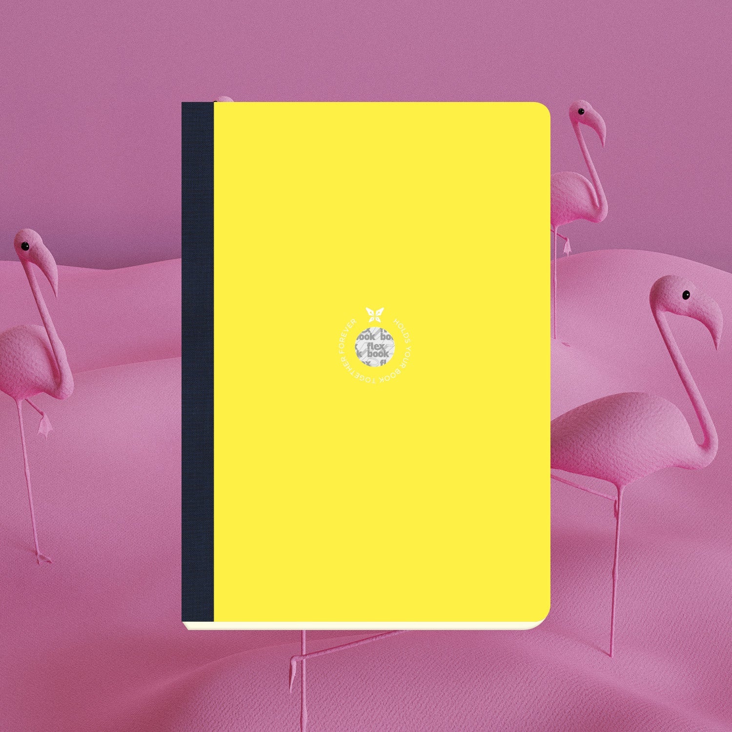 Flexbook | Ruled | Large B5 Size Notebook | Yellow | Smartbook