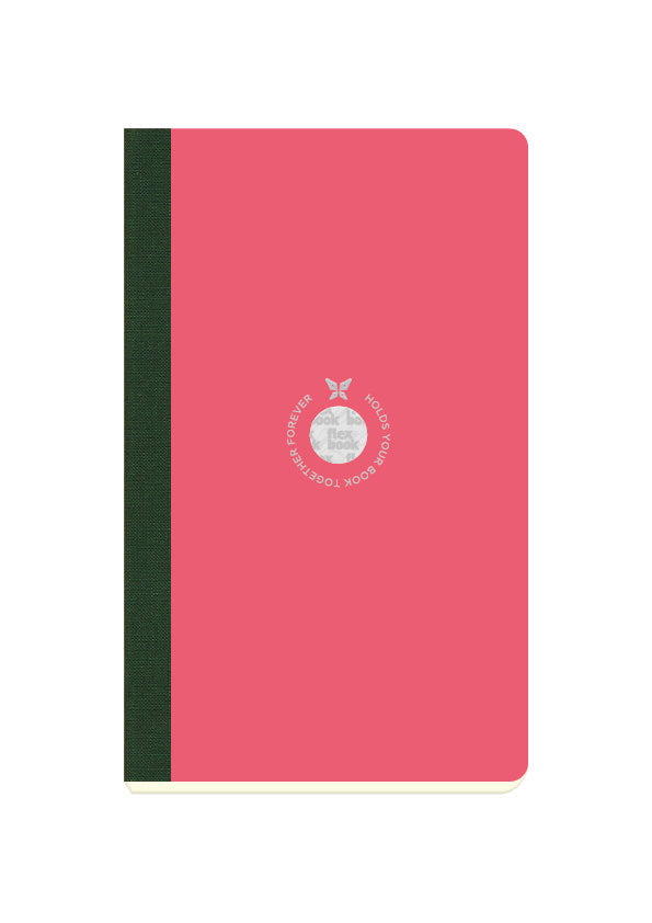 Flexbook | Ruled | Medium A5 Size Notebook | Pink | Smartbook