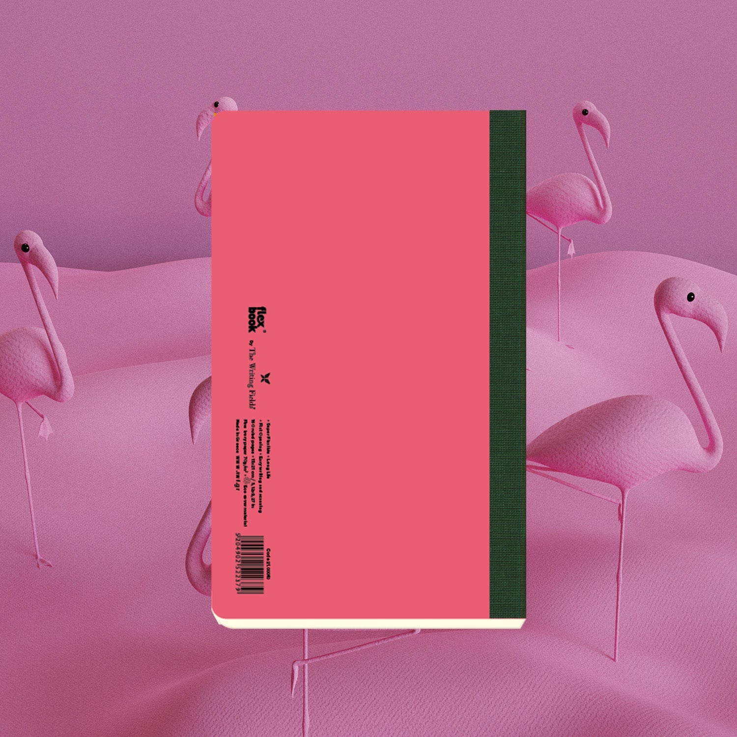 Flexbook | Ruled | Medium A5 Size Notebook | Pink | Smartbook
