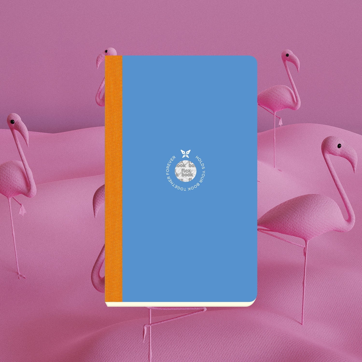 Flexbook | Ruled | Medium A5 Size Notebook | Blue | Smartbook