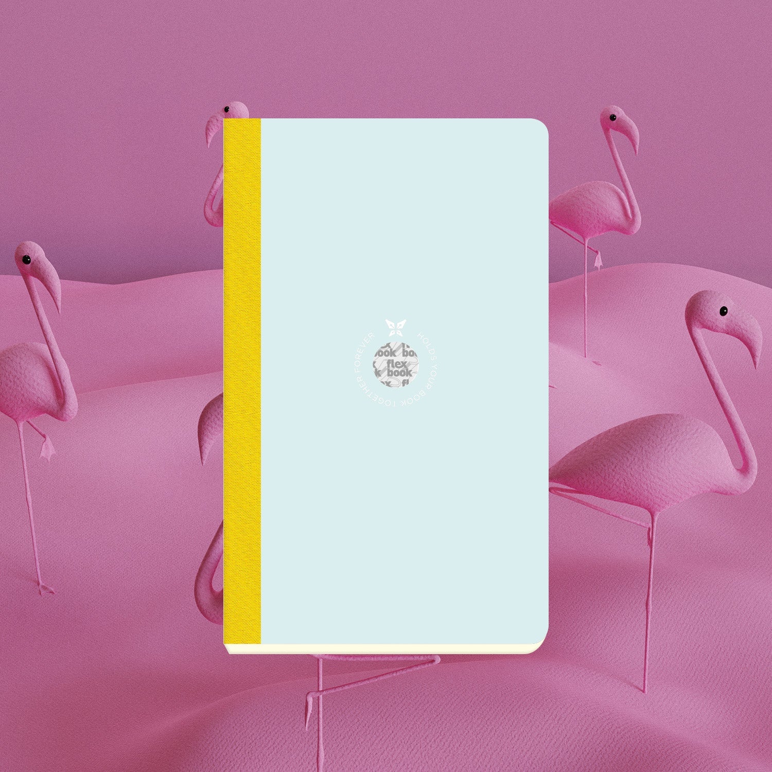 Flexbook | Ruled | Medium A5 Size Notebook | Light Blue-Green | Smartbook