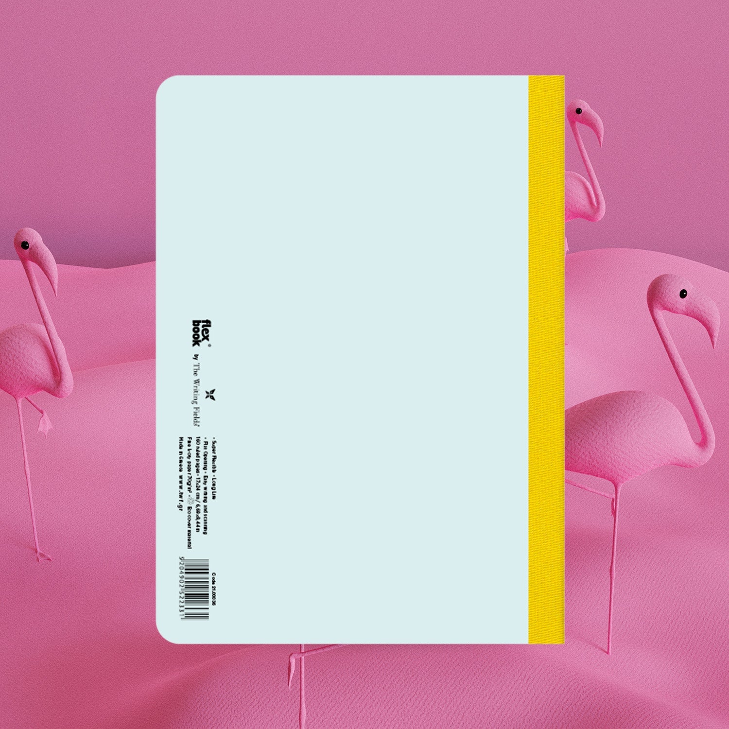 Flexbook | Ruled | Large A4 Size Notebook | Light Blue-Green | Smartbook