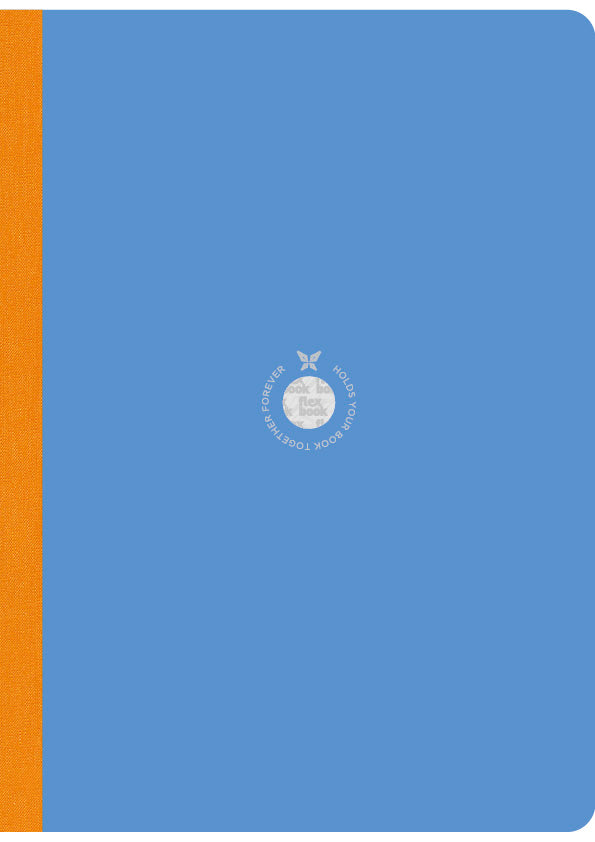 Flexbook | Ruled | Large A4 Size Notebook | Blue | Smartbook