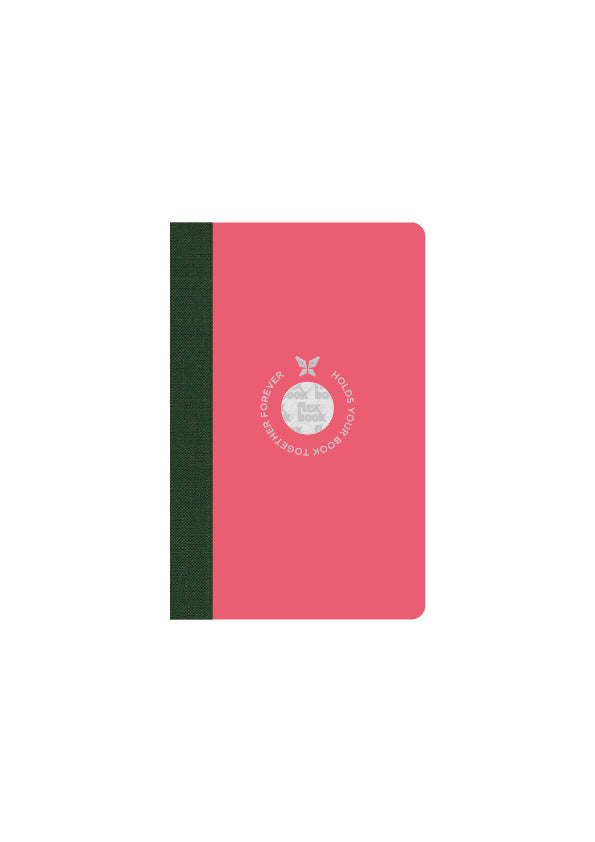 Flexbook | Ruled | Pocket A6 Size Notebook | Pink | Smartbook
