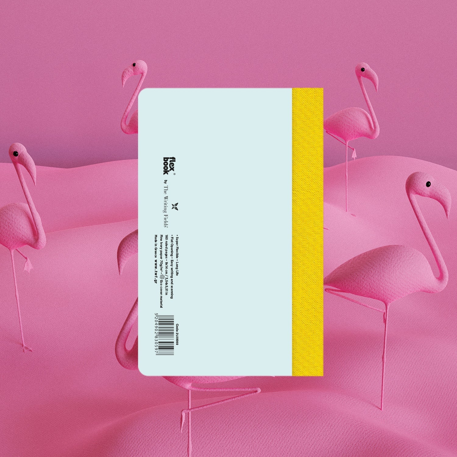 Flexbook | Ruled | Pocket A6 Size Notebook | Light Blue-Green | Smartbook