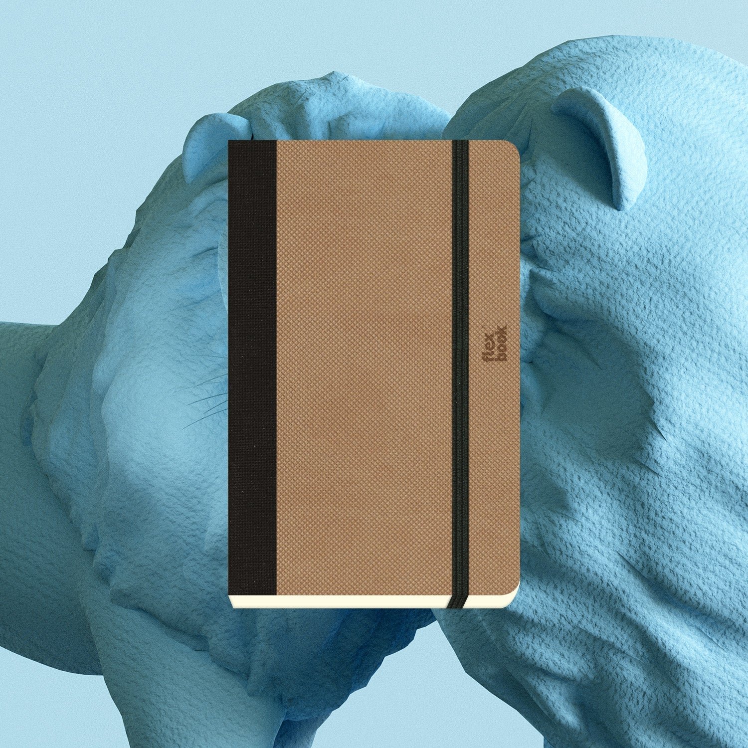 Flexbook | Ruled | Pocket A6 Size Notebook | Camel | Adventure Series