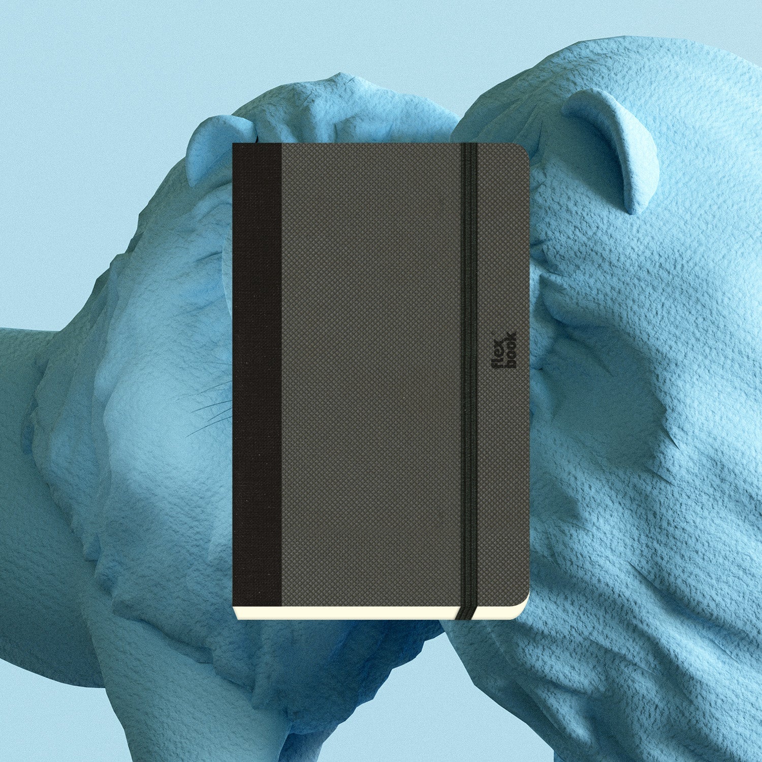 Flexbook | Dotted | Pocket A6 Size Notebook | Off Black | Adventure Series