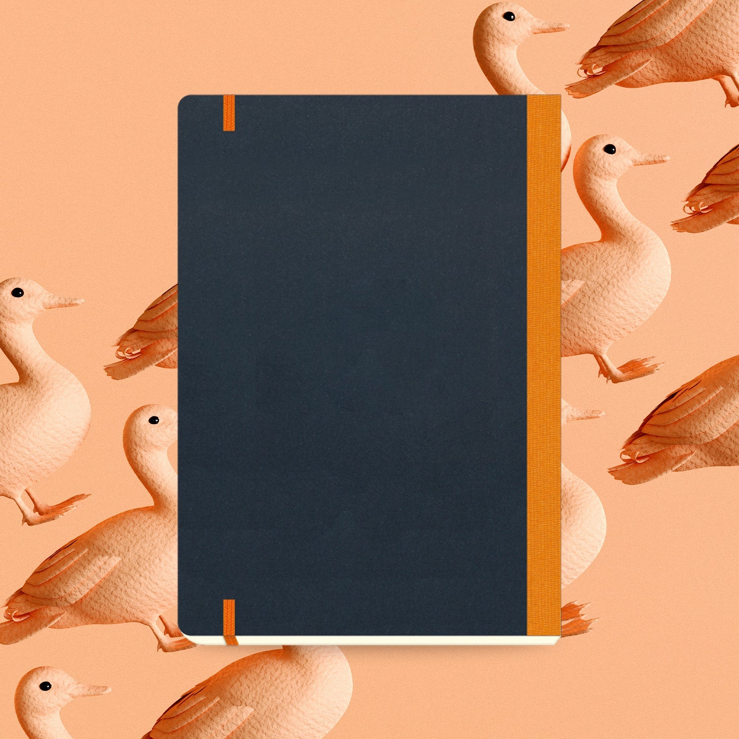 Flexbook | Plain | Large B5 Size Notebook | Orange | Flex Global