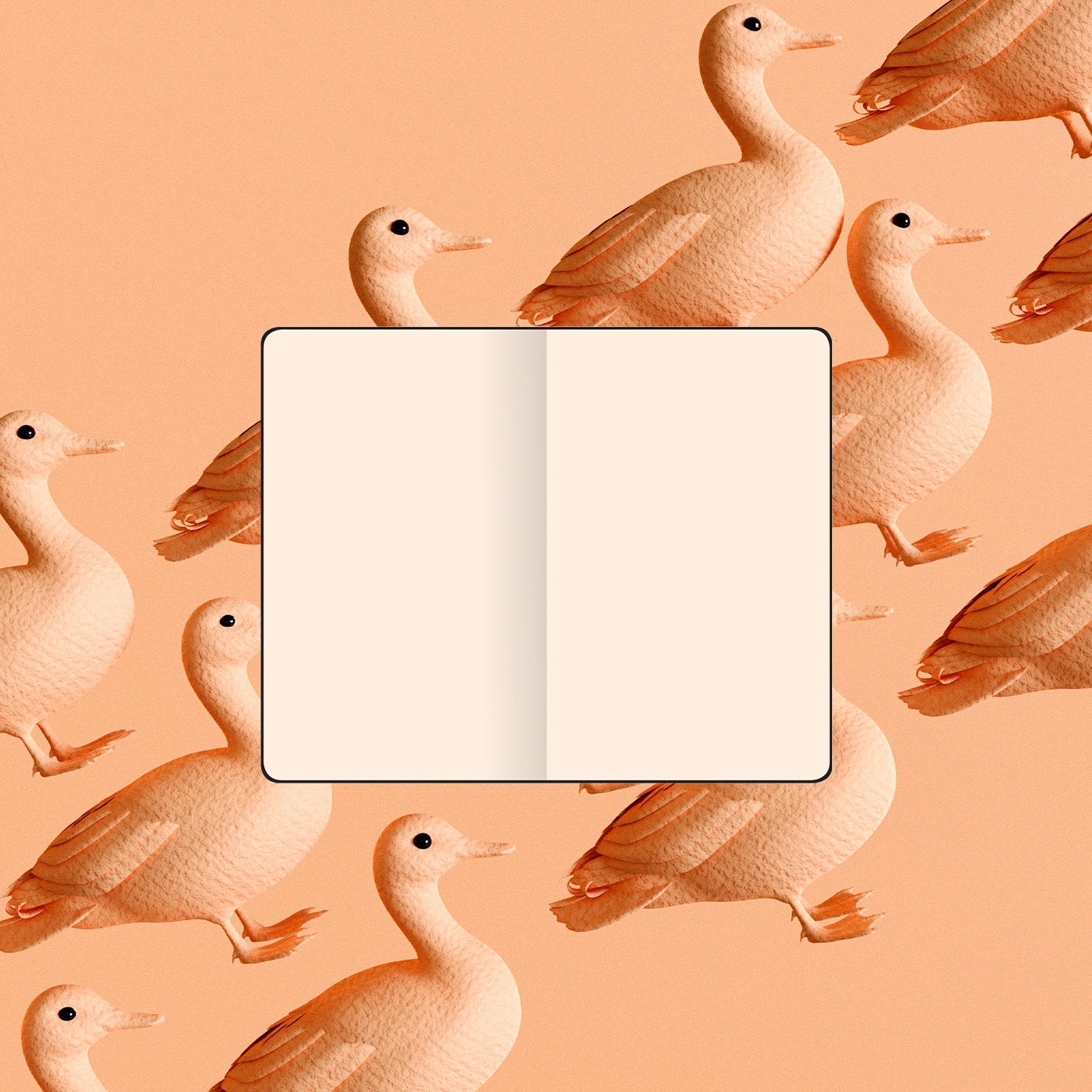 Flexbook | Plain | Pocket A6 Size Notebook | Orange | Flex Global