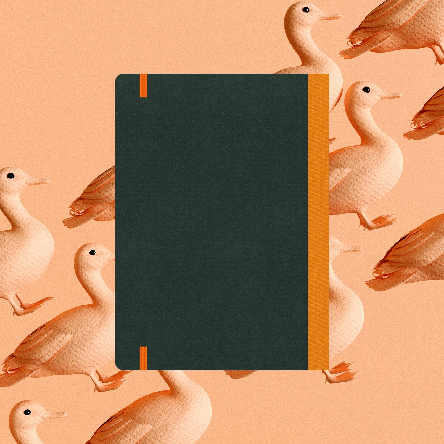 Flexbook | Blank | Medium A5 Size Sketchbook | Orange | Flex Global Sketchbook