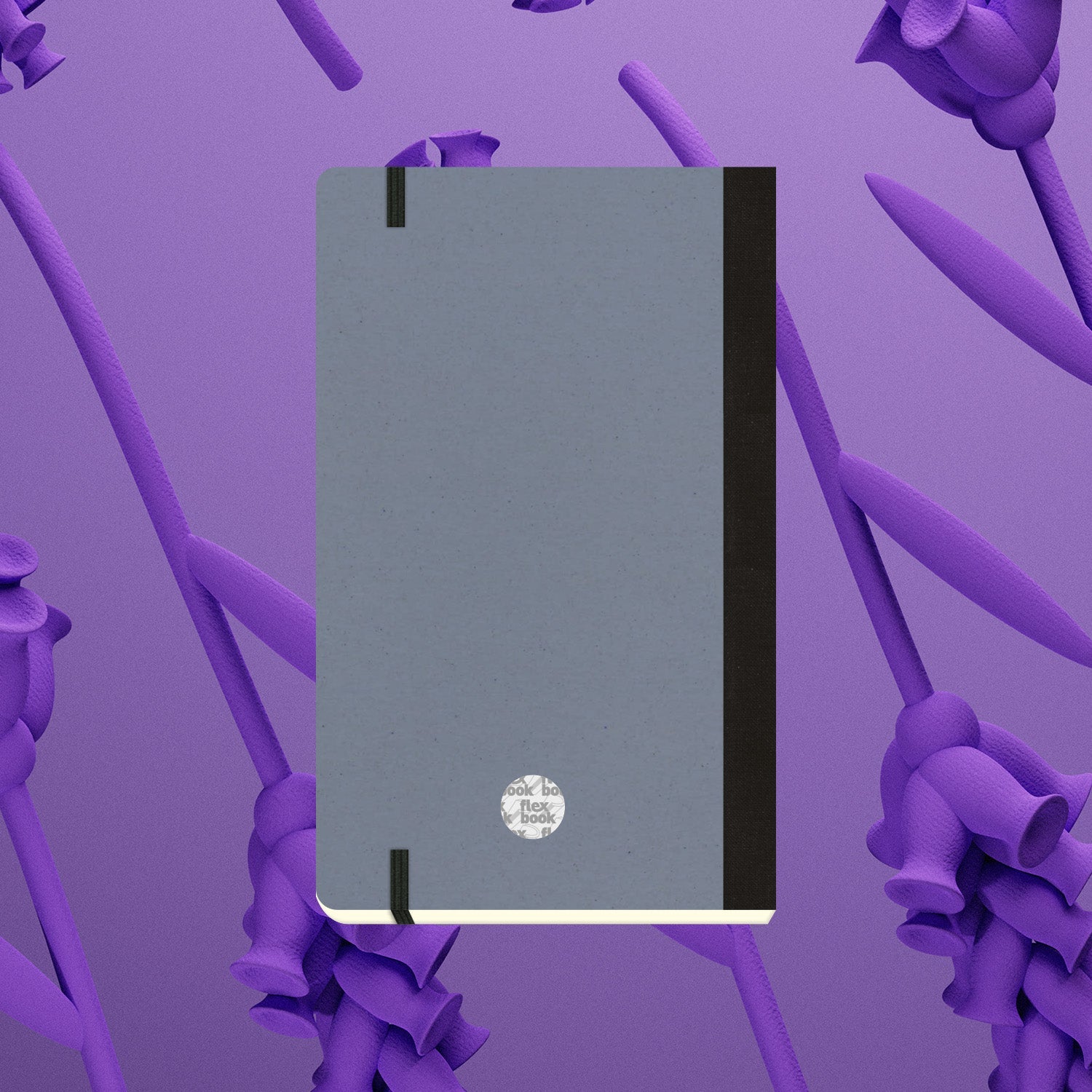 Flexbook | Ruled | Medium A5 Size Notebook | Lavender | Ecosmiles Eco Series