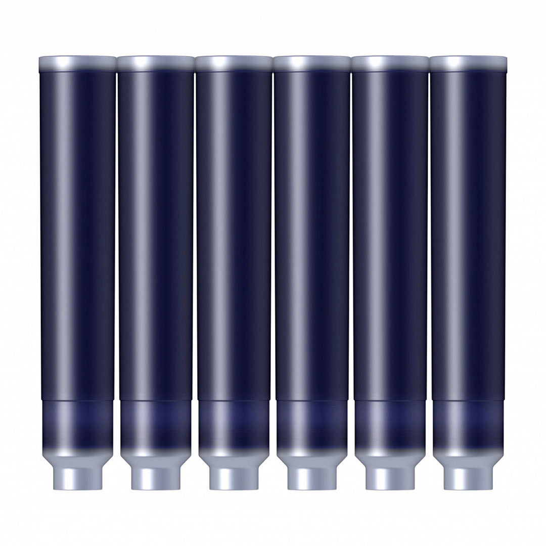 Scrikss | Cartridge Box | 6 Pcs | Fountain Pen | Blue