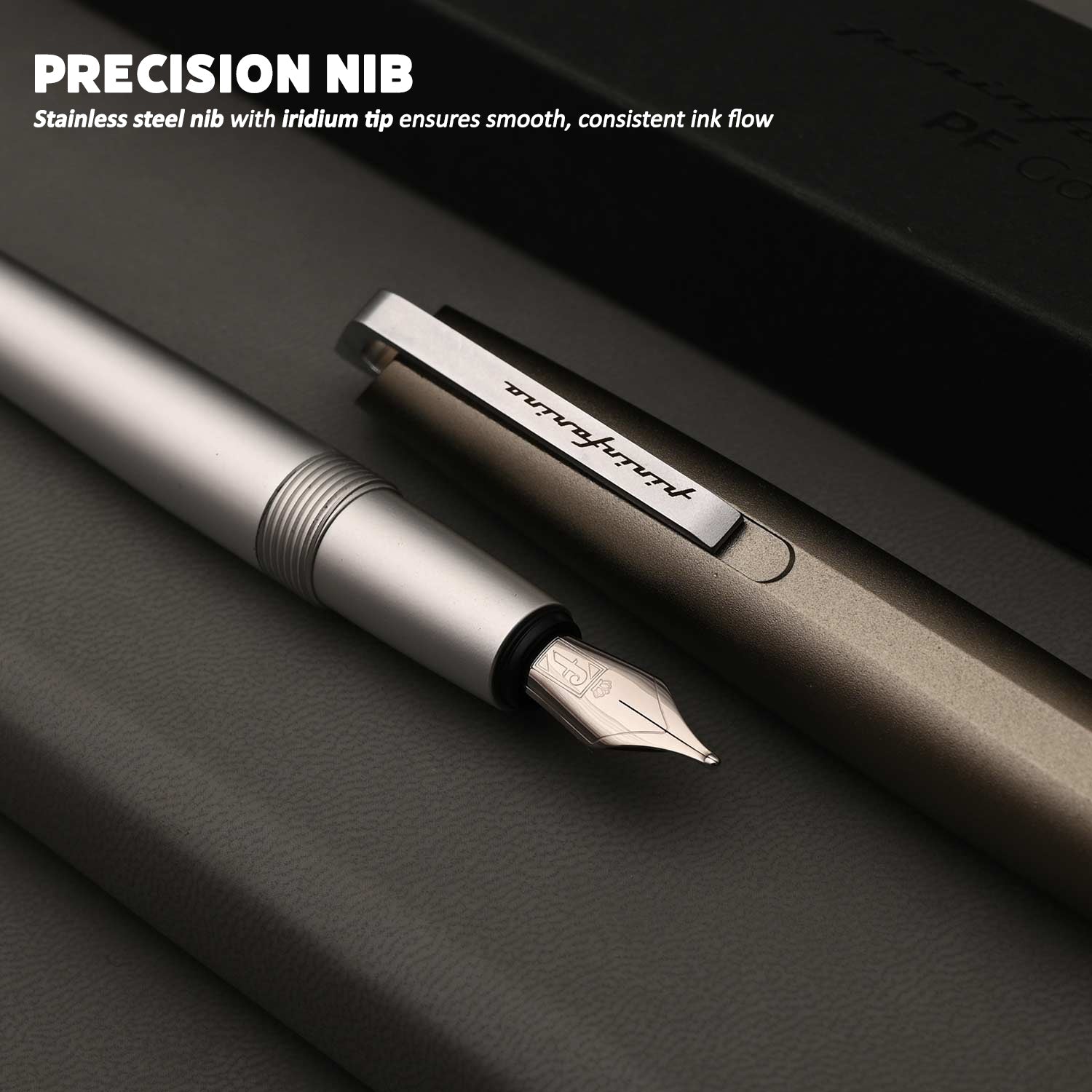 Pininfarina | Pf Go | Fountain pen | Titanio | Medium