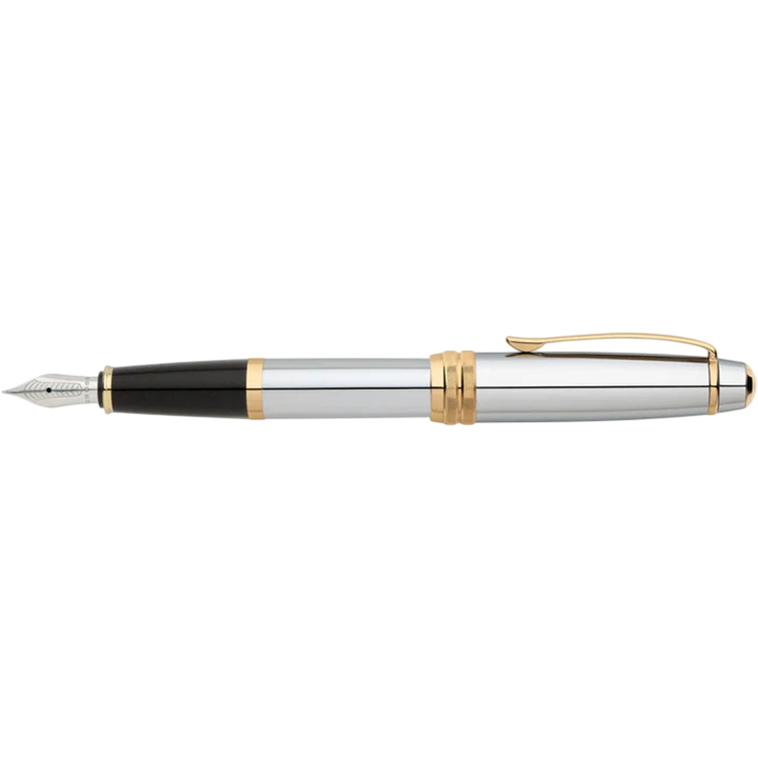 Cross AT0456-6MS Bailey™ Medalist® Stainless Steel Medium Nib Fountain Pen